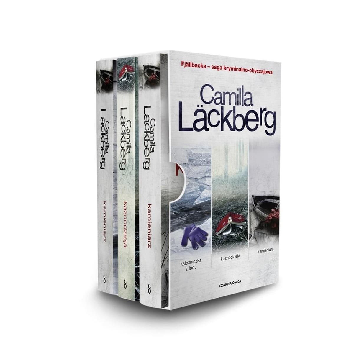 Camilla Läckberg: Fjällbacka Pakiet: Księżniczka z lodu, Kaznodzieja, Kamieniarz