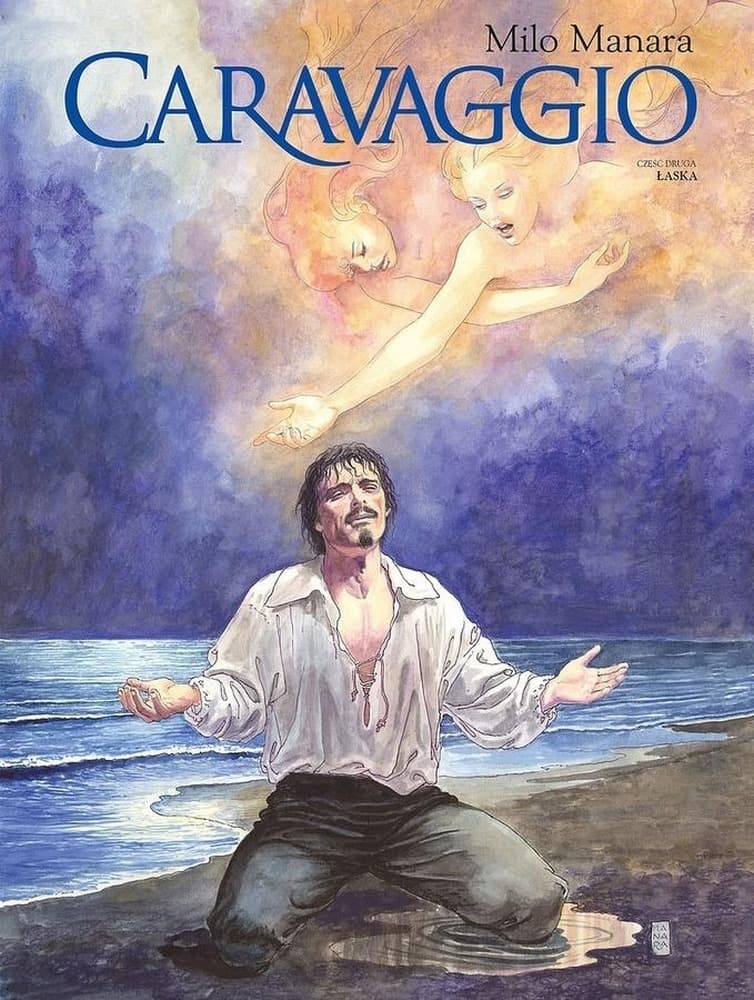 Caravaggio Tom 2 Łaska komiks twarda oprawa