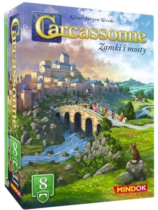 Carcassonne Zamki i Mosty Edycja 3 Gra Planszowa