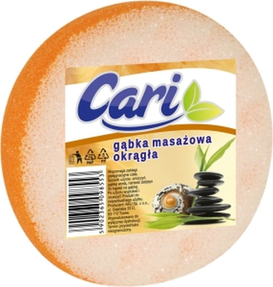 CARI Gąbka do Kąpieli i Masażu Okrągła