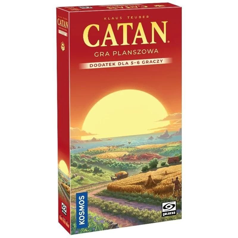 Gra planszowa Catan dla 5-6 graczy Galakta