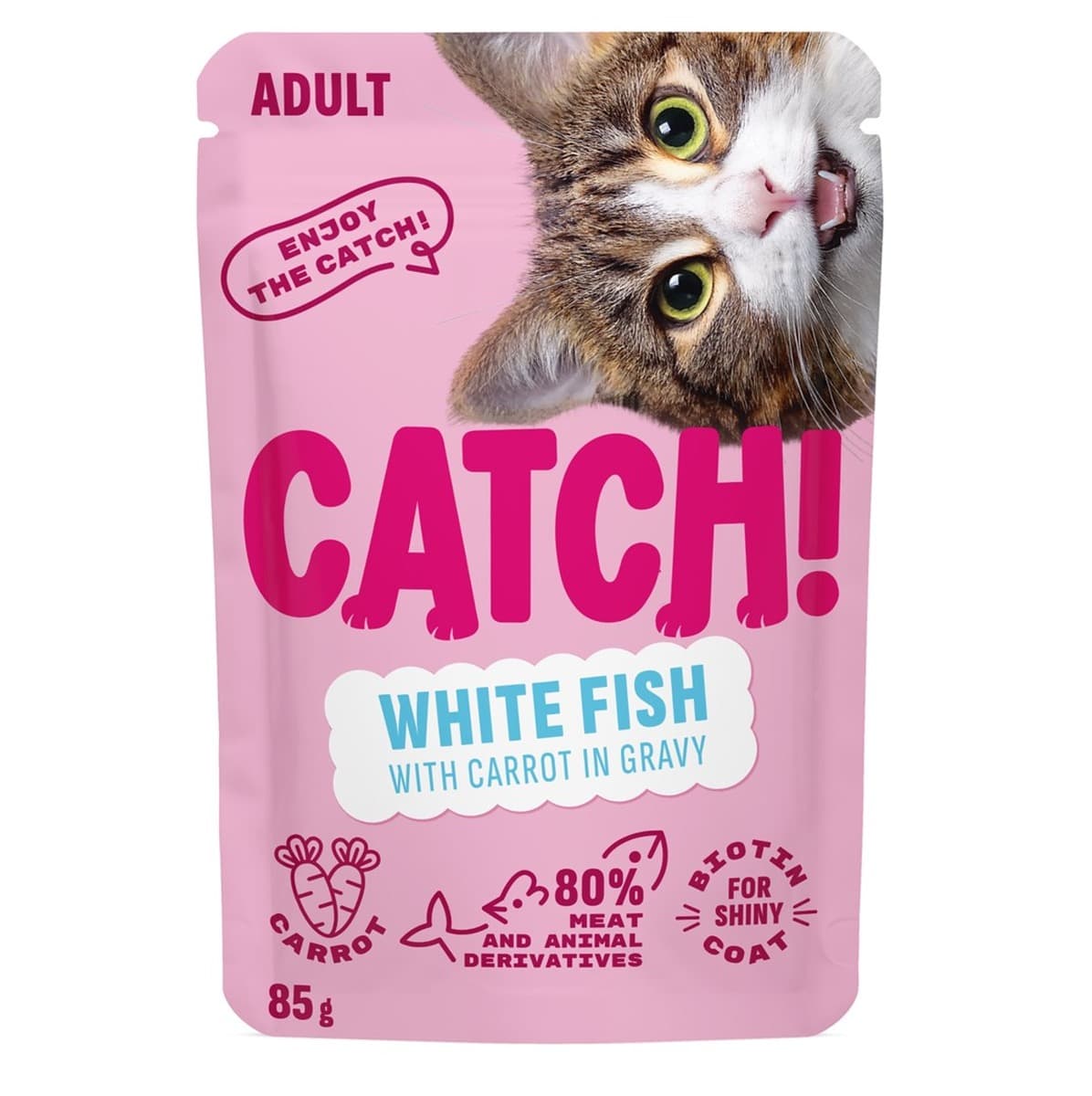 CATCH Biała ryba z marchewką w sosie 85 g