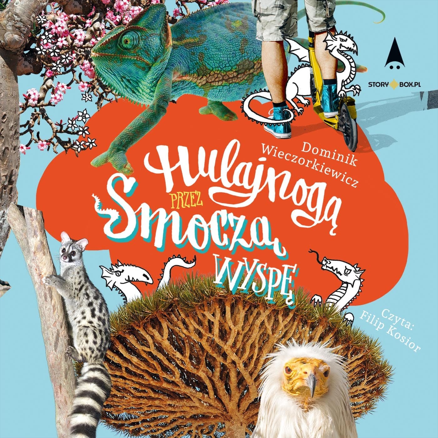 Hulajnogą przez Smoczą Wyspę CD MP3