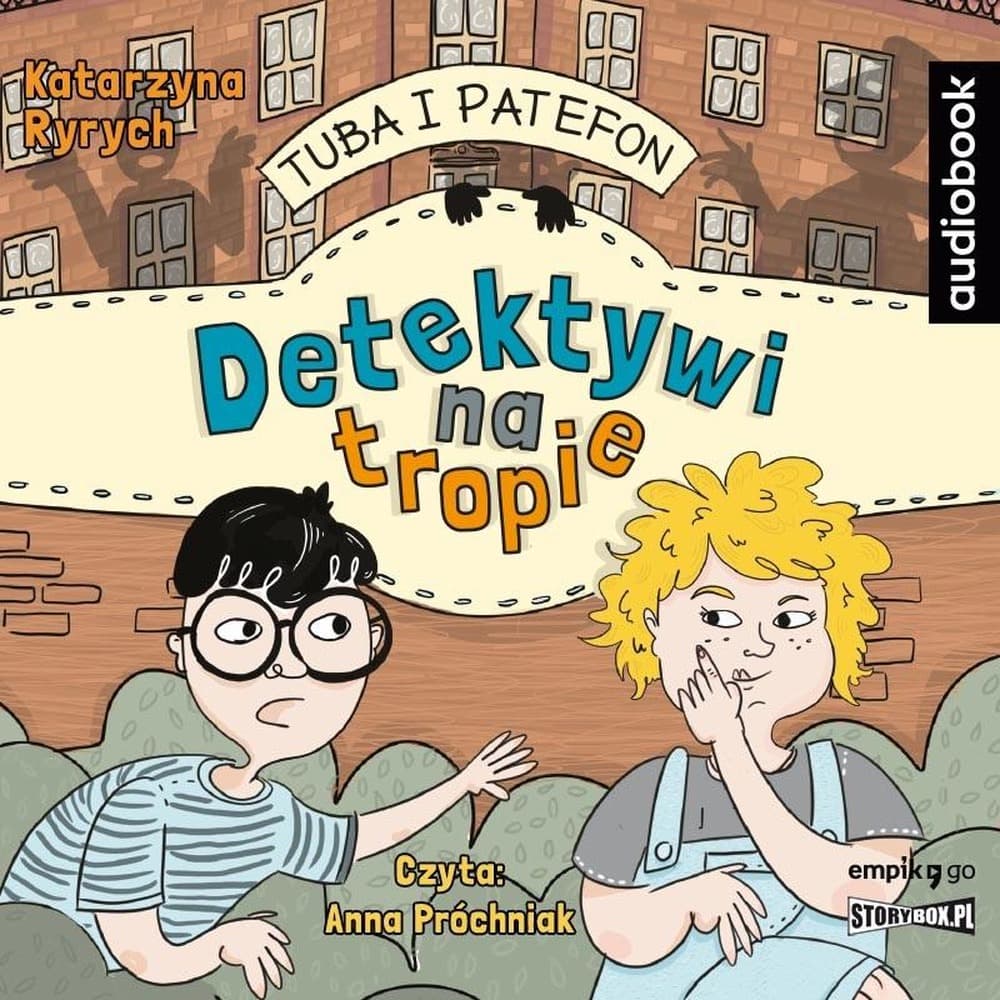 CD MP3 Tuba i patefon Detektywi na tropie