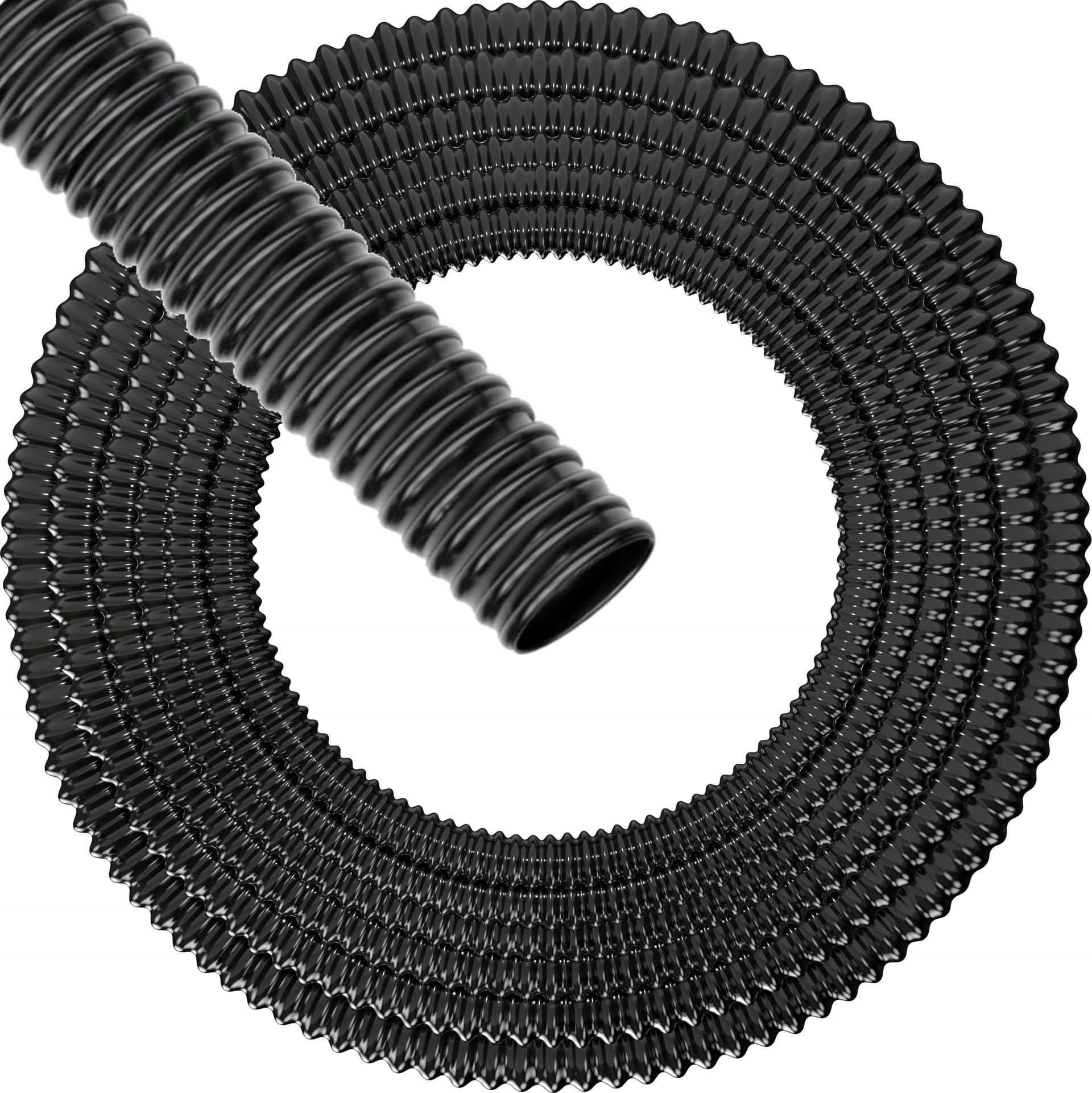 CF. Wąż ssawno-tłoczny do pomp 38mm x 25mb CZARNY BASSE-FLEX