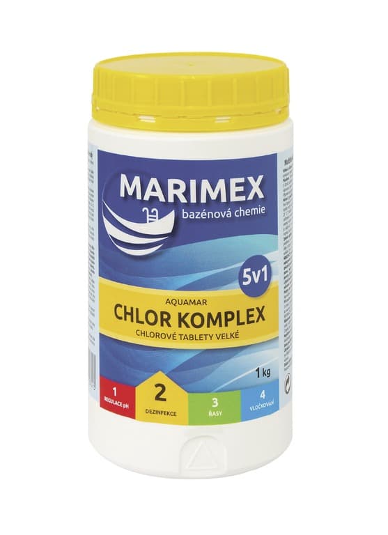 Chemia basenowa Marimex Chlor kompleks 5w1 1 kg