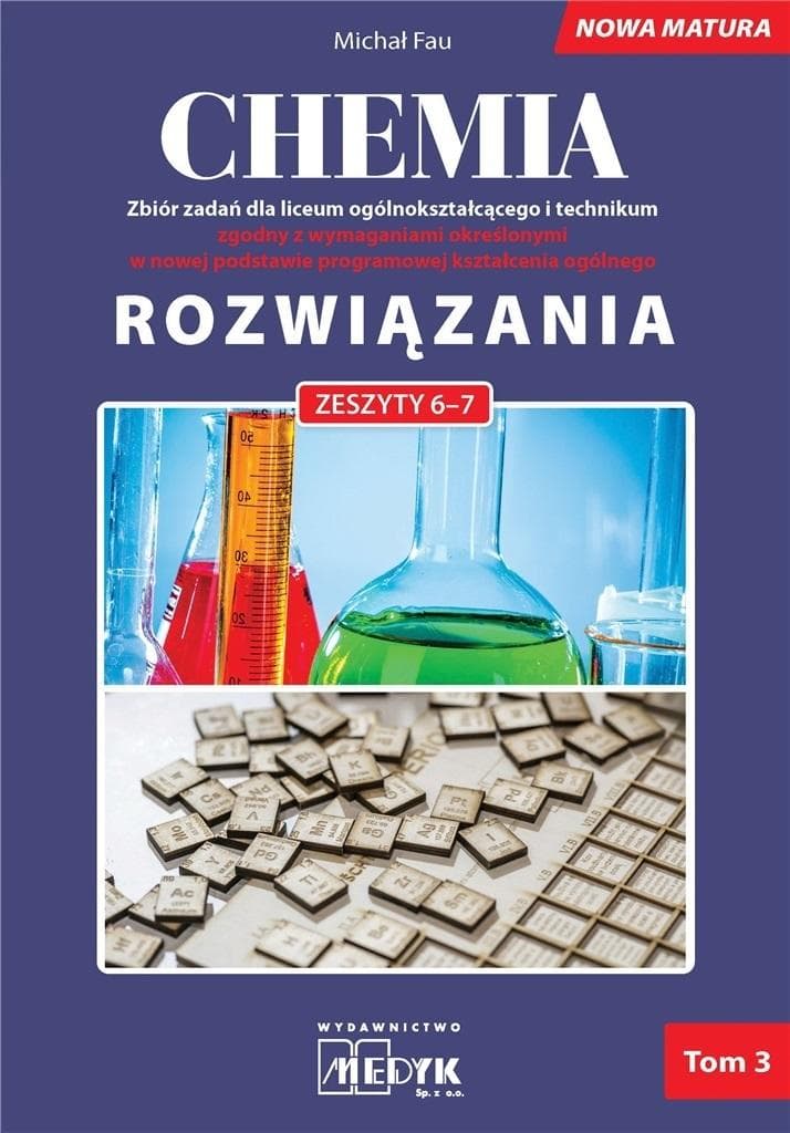 Chemia Nowa Matura Zbiór Zadań Liceum Ogólnokształcące Rozwiązania 6-7