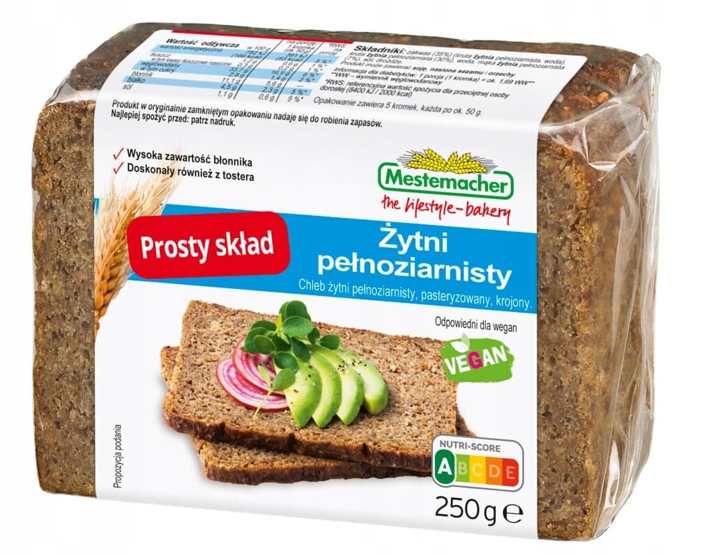Putka Chleb Wiejski pszenno-żytni 450 g