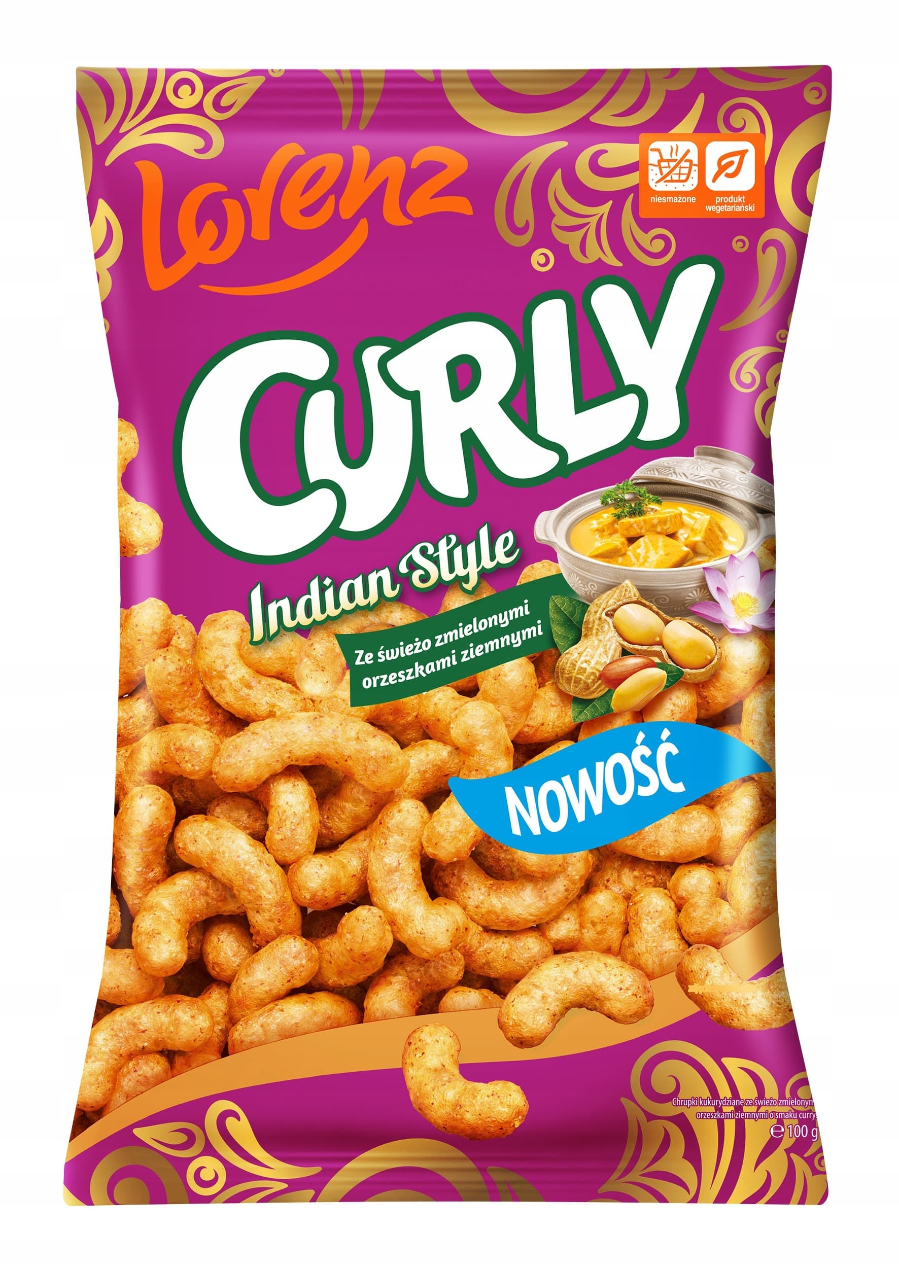 Chrupki Curly Indian Style 100g
