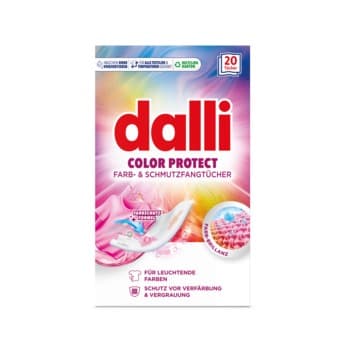 Chusteczki do prania chroniące kolory Dalli 20 sztuk