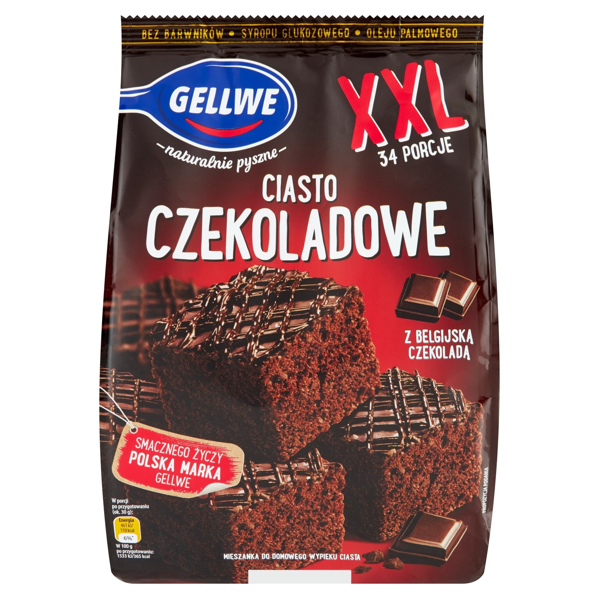 Ciasto czekoladowe Duża Porcja Lucatto 670g