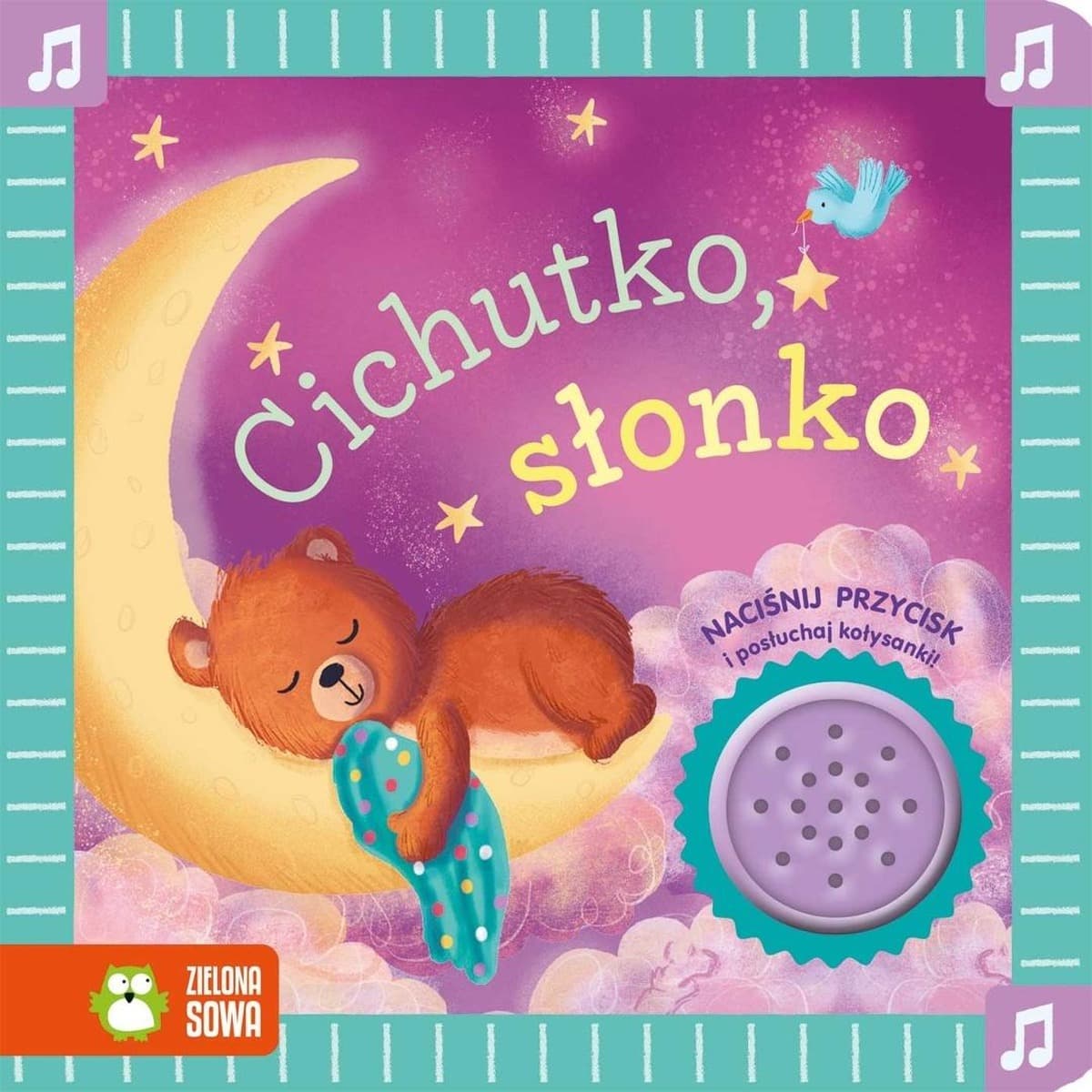 Cichutko, słonko. Książeczka dźwiękowa dla dzieci
