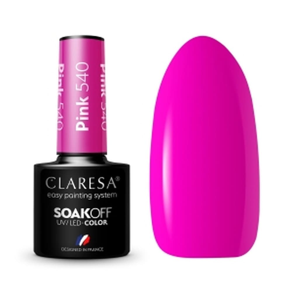 Claresa Paznokcie/Lakier Hybrydowy Pink 540