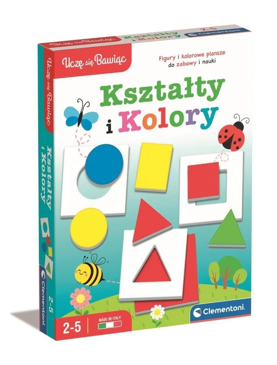 Clementoni Edukacyjna Zabawka Kształty i Kolory