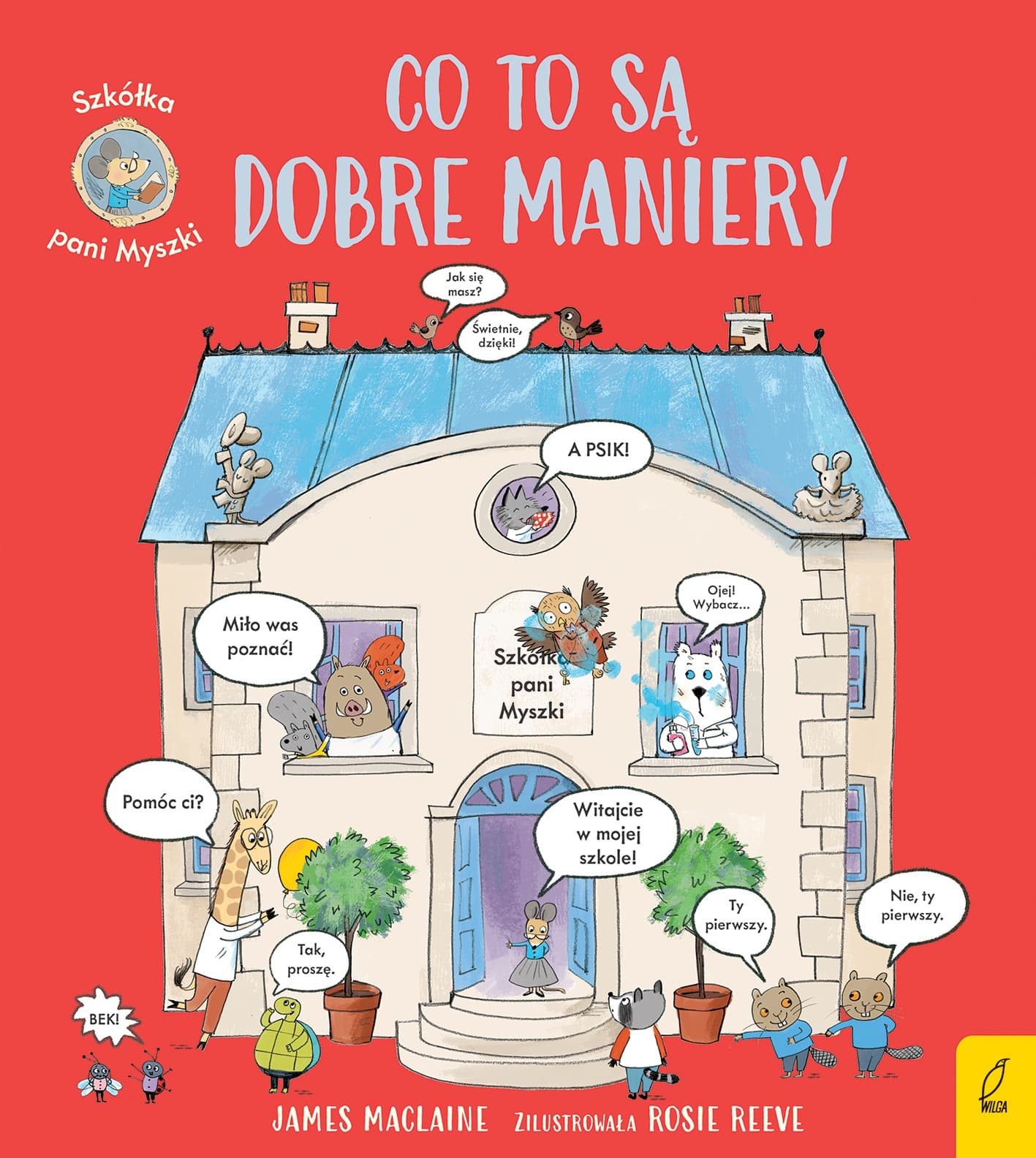 Co to są dobre maniery. Szkółka pani Myszki