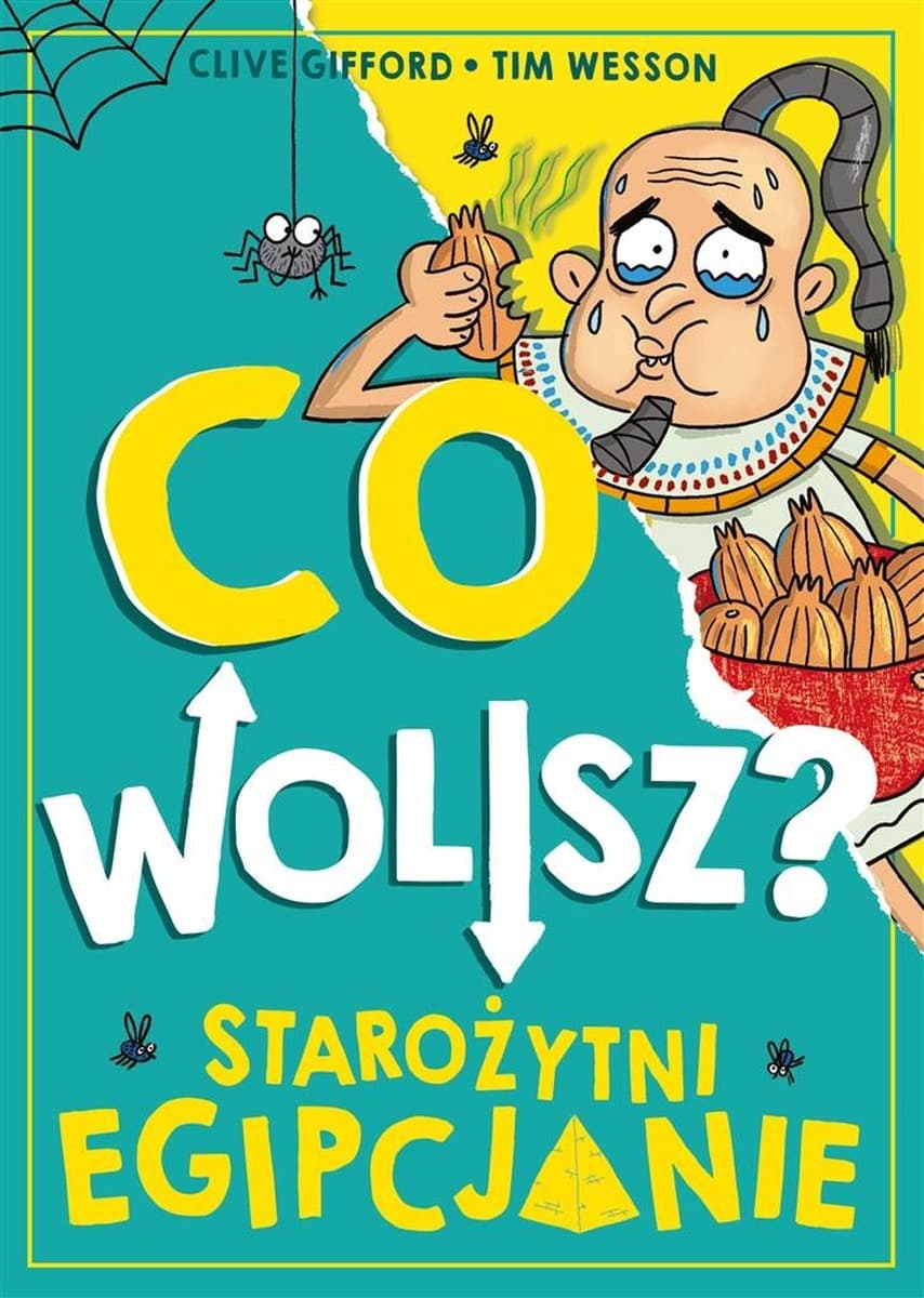 Co wolisz? Starożytni Egipcjanie - interaktywna książka dla dzieci