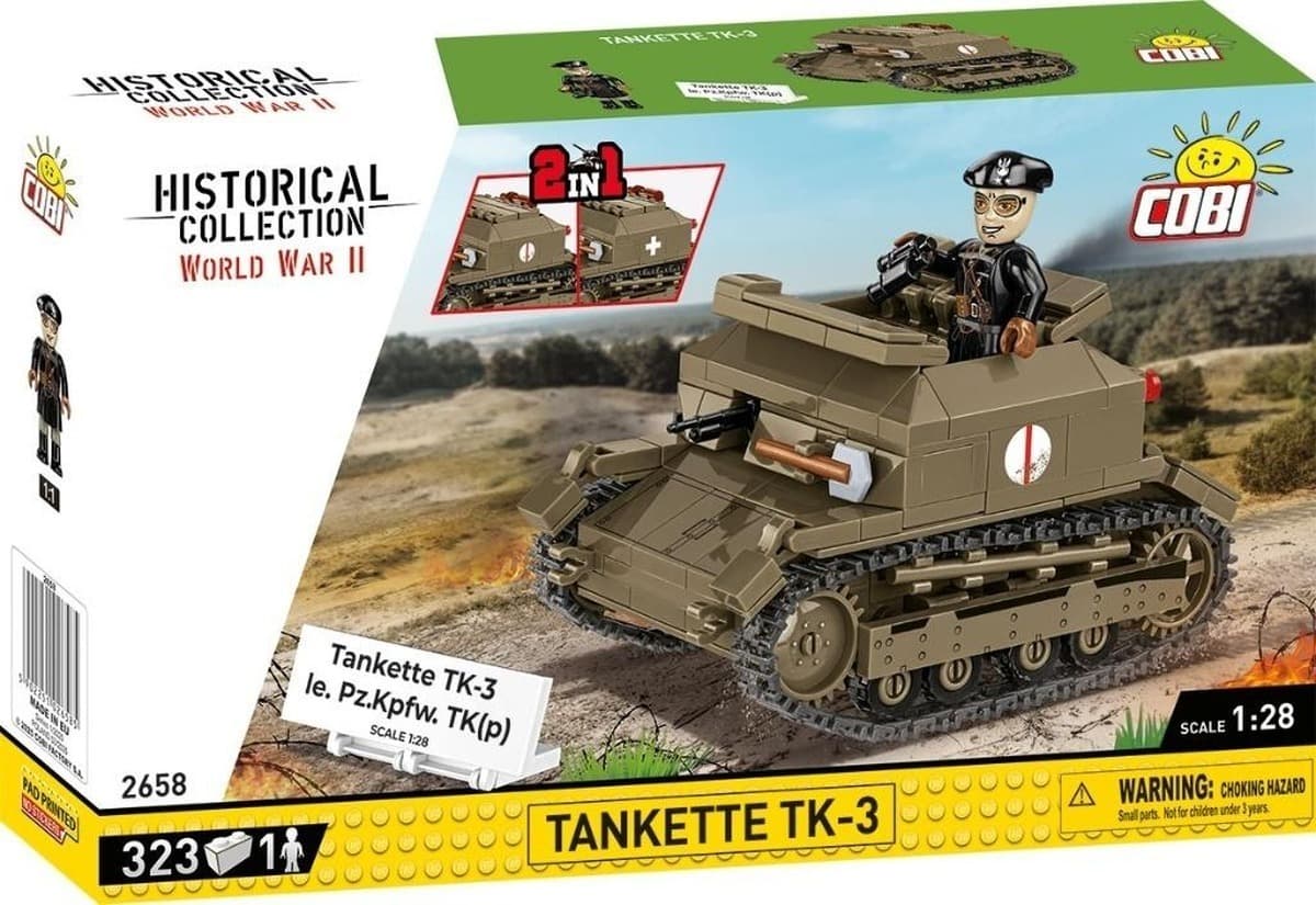 COBI Klocki Tankette TK-3