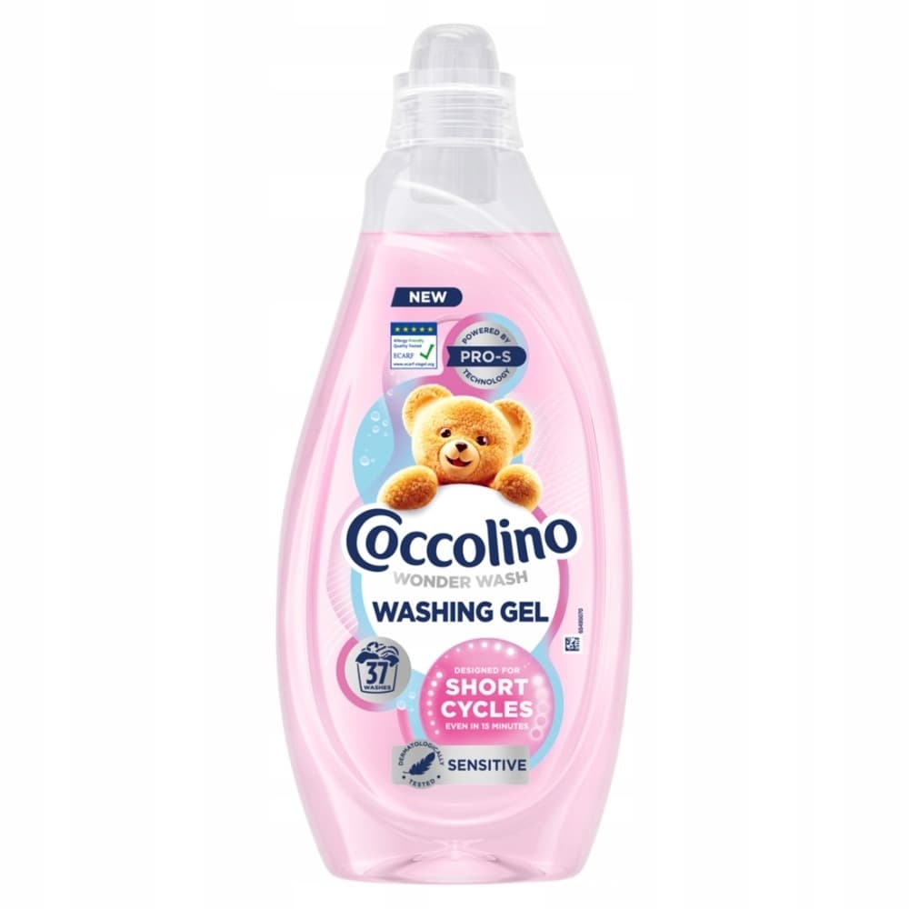 COCCOLINO Wonder Wash Sensitive Żel do prania 1,48L (37 prań)