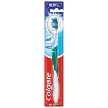 Colgate Advanced White Medium szczoteczka do zębów