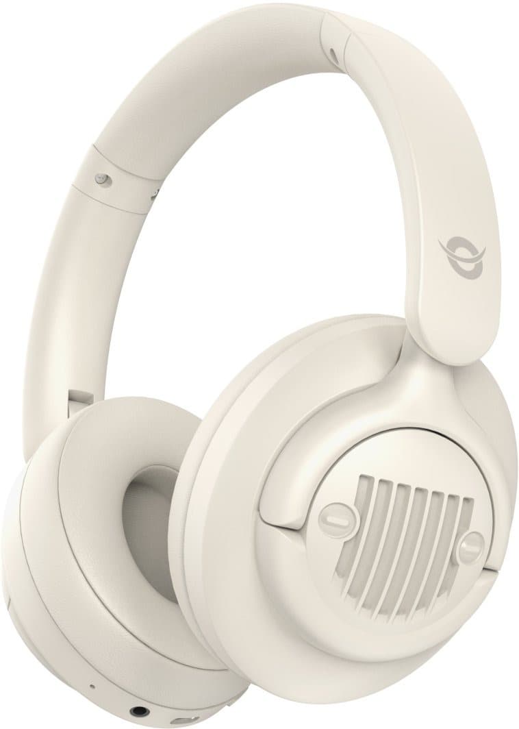 Conceptronic ALVAH02C Zestaw słuchawkowy Przewodowy i Bezprzewodowy Bluetooth Kremowy