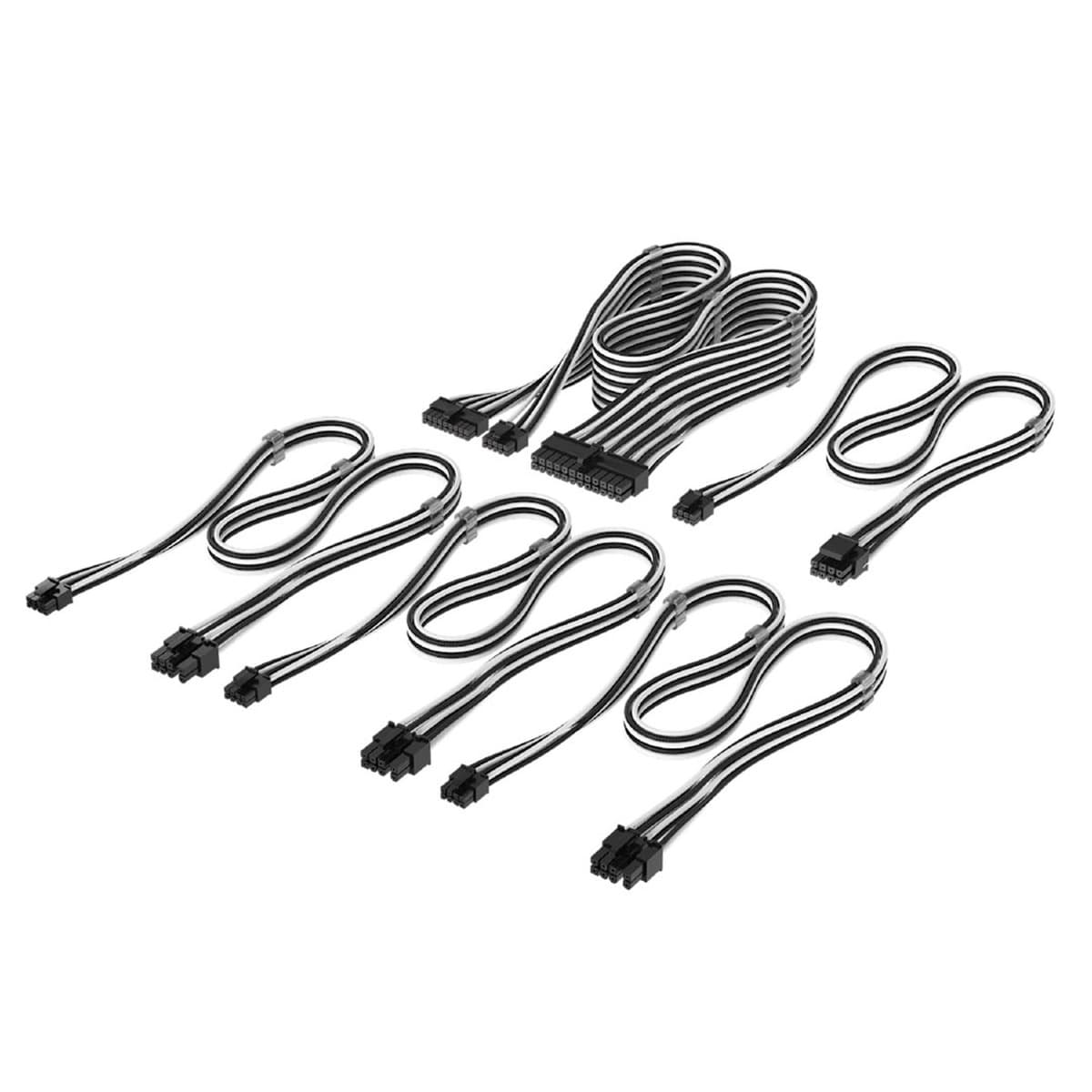 Corsair kabel zasilający wewnętrzny czarny z oplotem