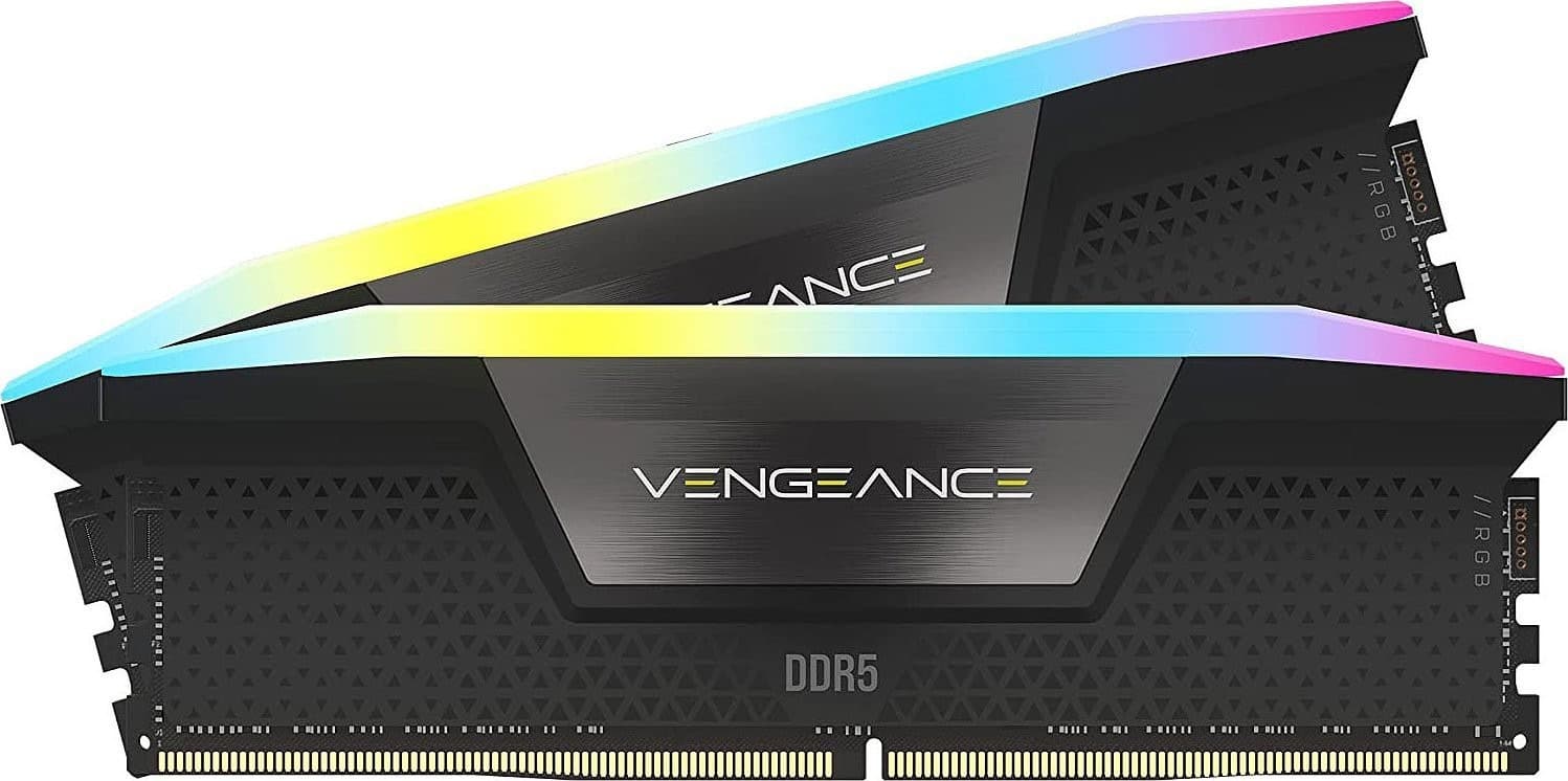 Corsair Vengeance RGB DDR5-5600 64GB (2x32GB) CL40 Intel XMP 3.0, czarny