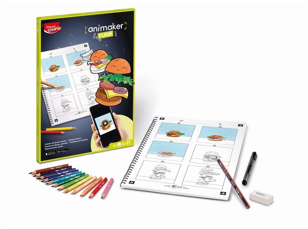 Zestaw kreatywny Maped Creativ Animaker Flash Pop do animacji