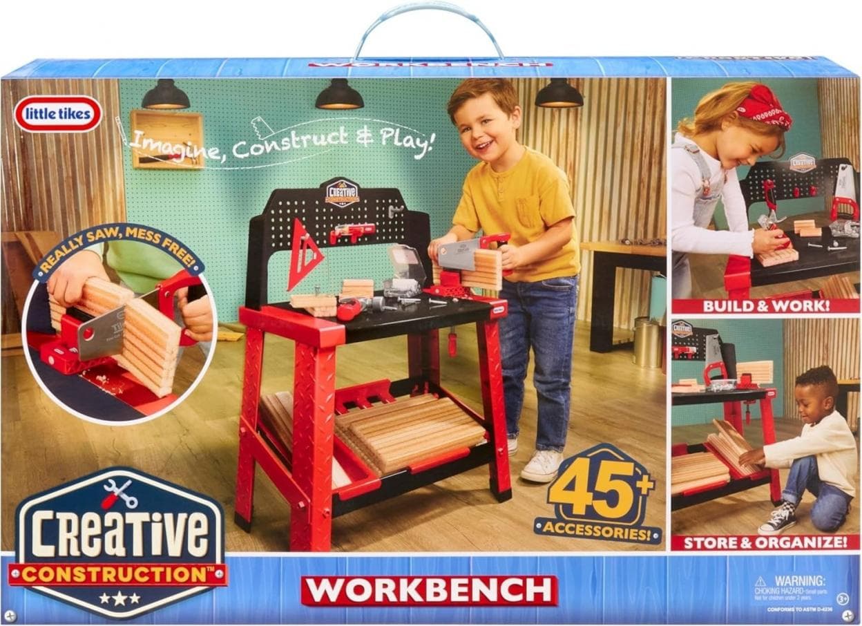 Little Tikes Warsztat Konstrukcyjny Kreatywny dla dzieci