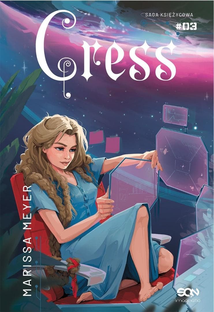 Saga Księżycowa Marissa Meyer science fiction: Cress