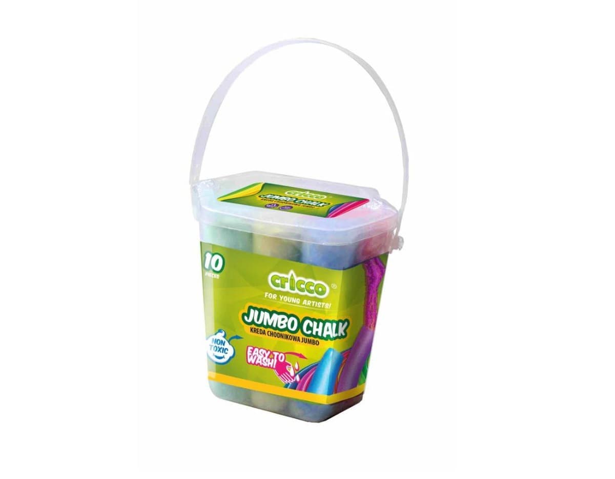 Cricco Kreda Kolorowa Jumbo w Wiaderku