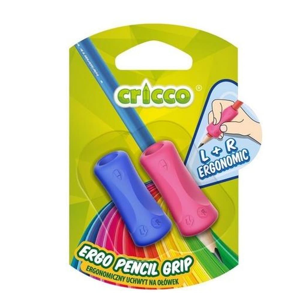Cricco Nakładki na Ołówki i Kredki Soft Grip 2 szt.