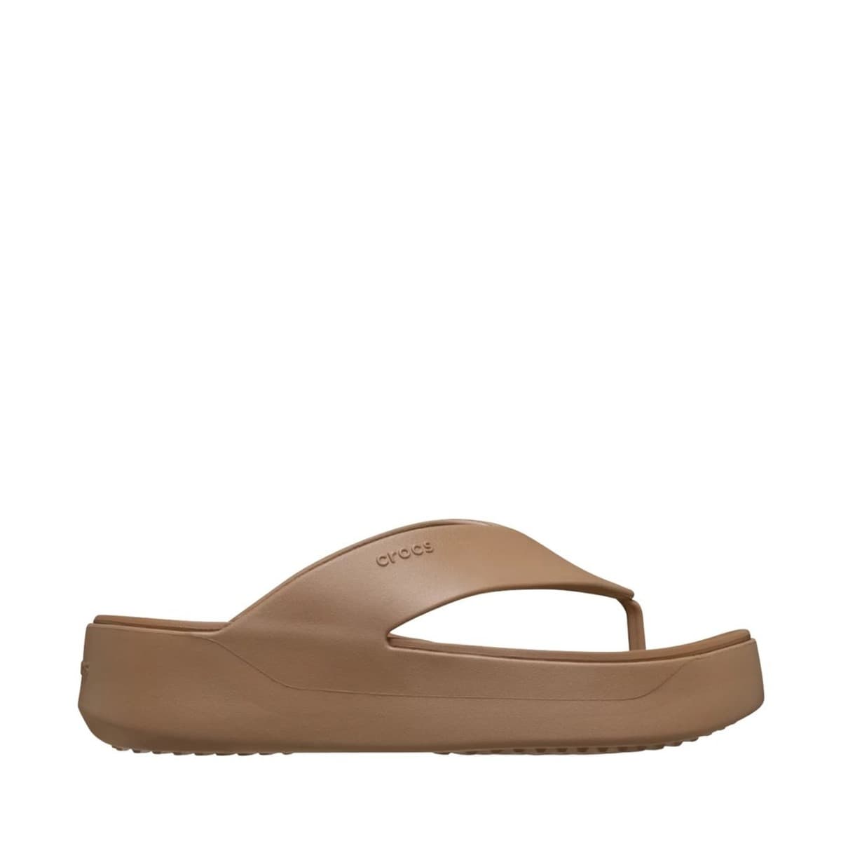 Crocs Getaway Platform Flip - Klapki damskie brown brązowe rozmiar 39-40