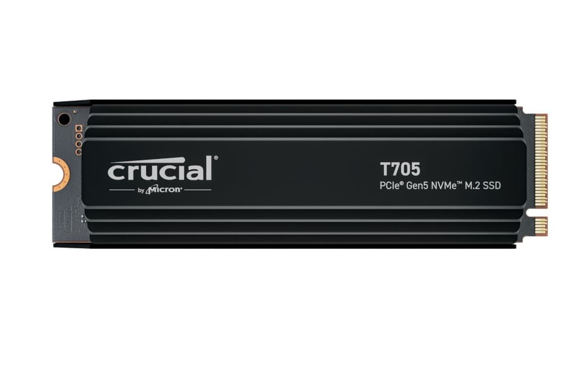 Crucial CT1000T705SSD5 1 TB SSD M.2 PCI Express 5.0 NVMe