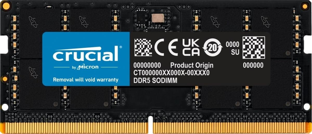 Crucial moduł pamięci RAM DDR5 32 GB 5600 MHz