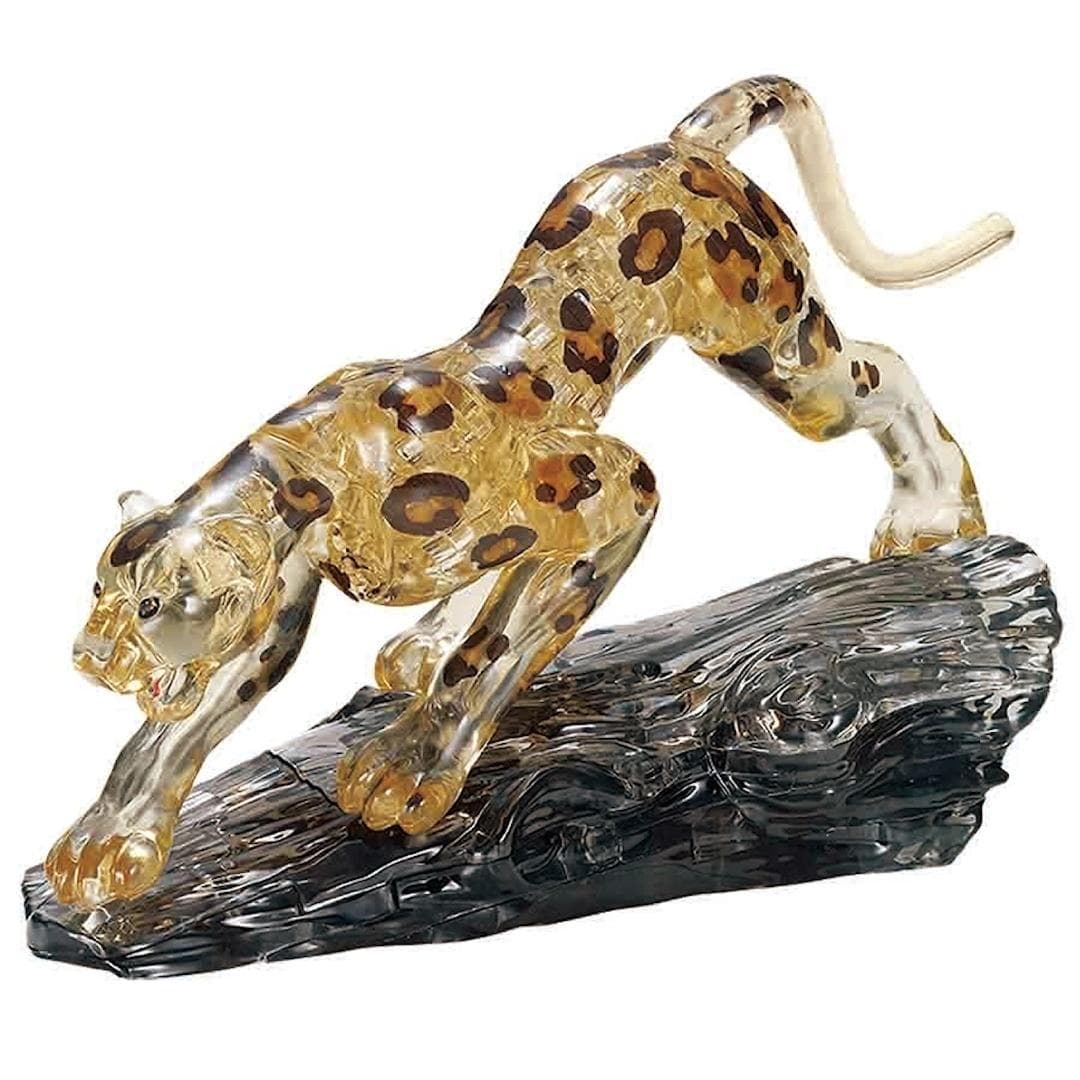 Puzzle 3D Leopard Kryształowa układanka przestrzenna