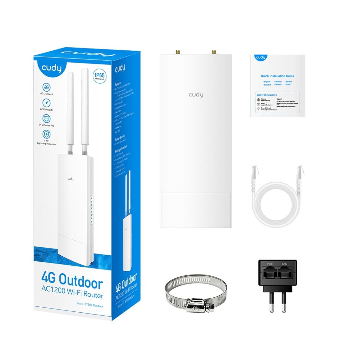 CUDY Router LT500 EU Zewnętrzny 4G LTE