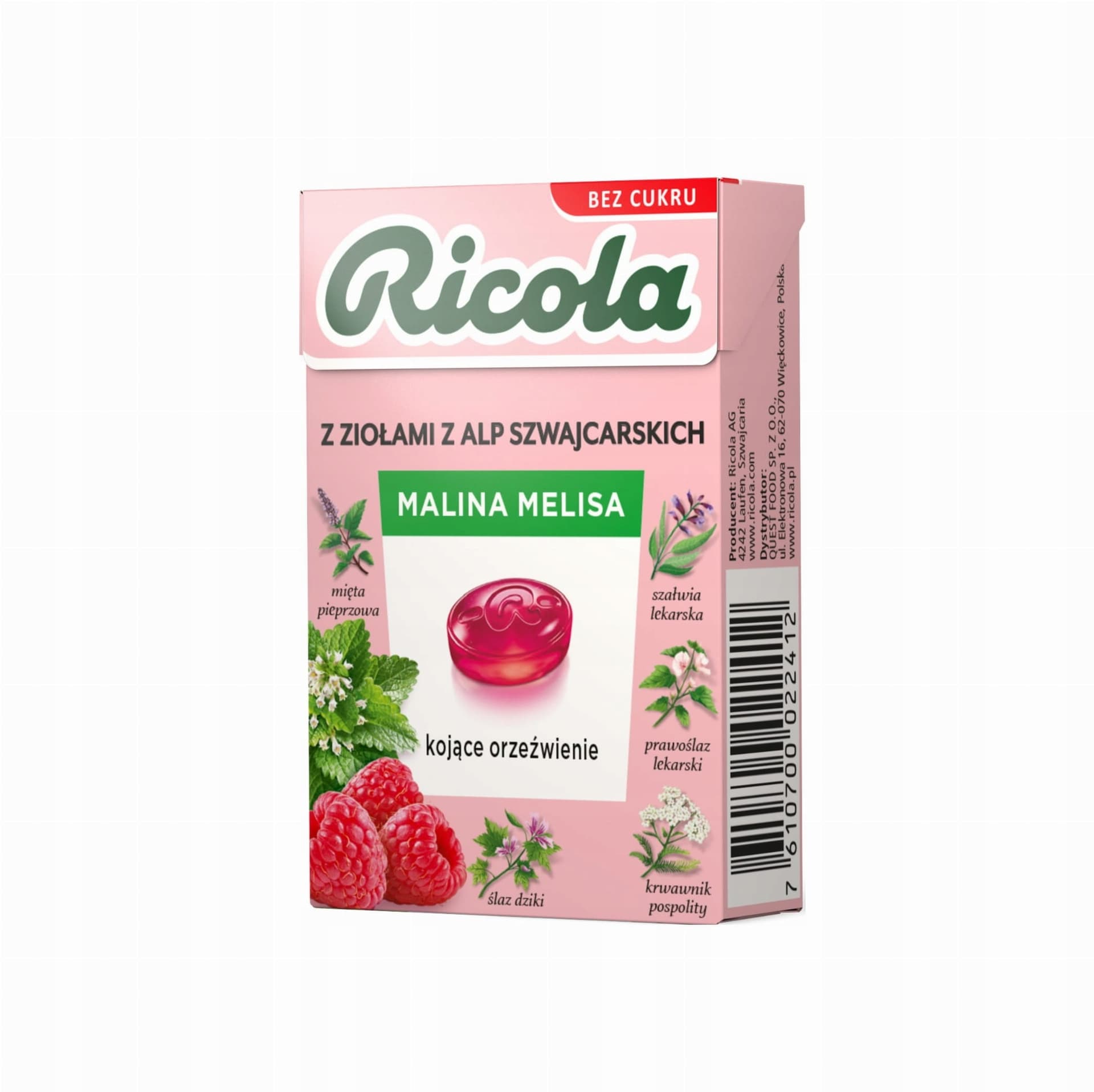 Malina Melisa 27,5g Ricola