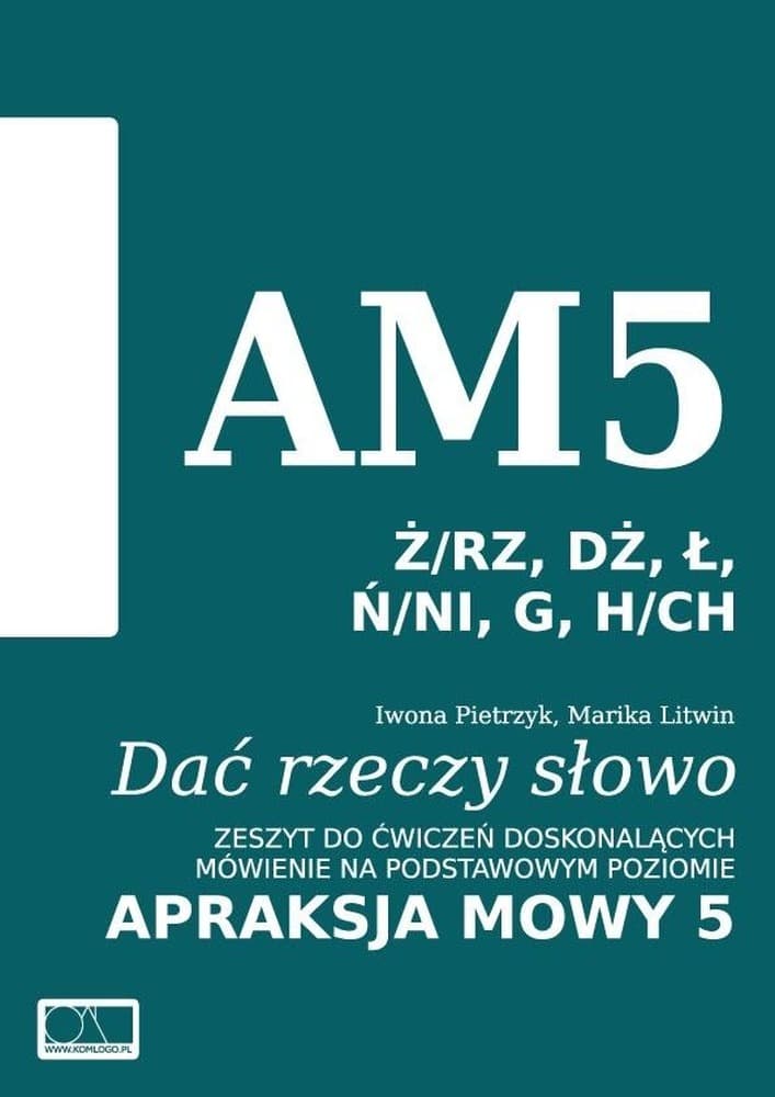 Ćwiczenia logopedyczne KOMLOGO Apraksji mowy 5