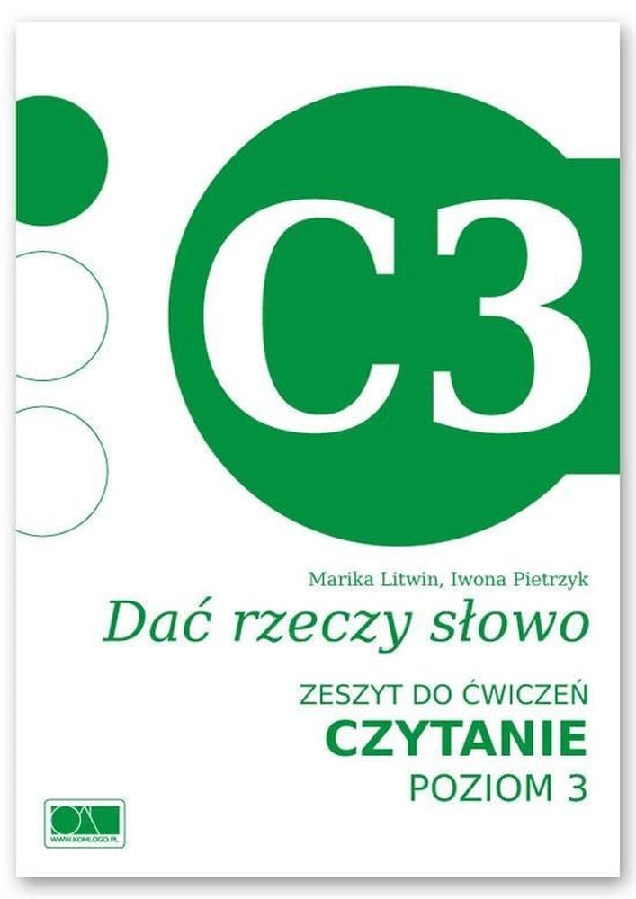 Ćwiczenia logopedyczne KOMLOGO Czytanie Poziom 3