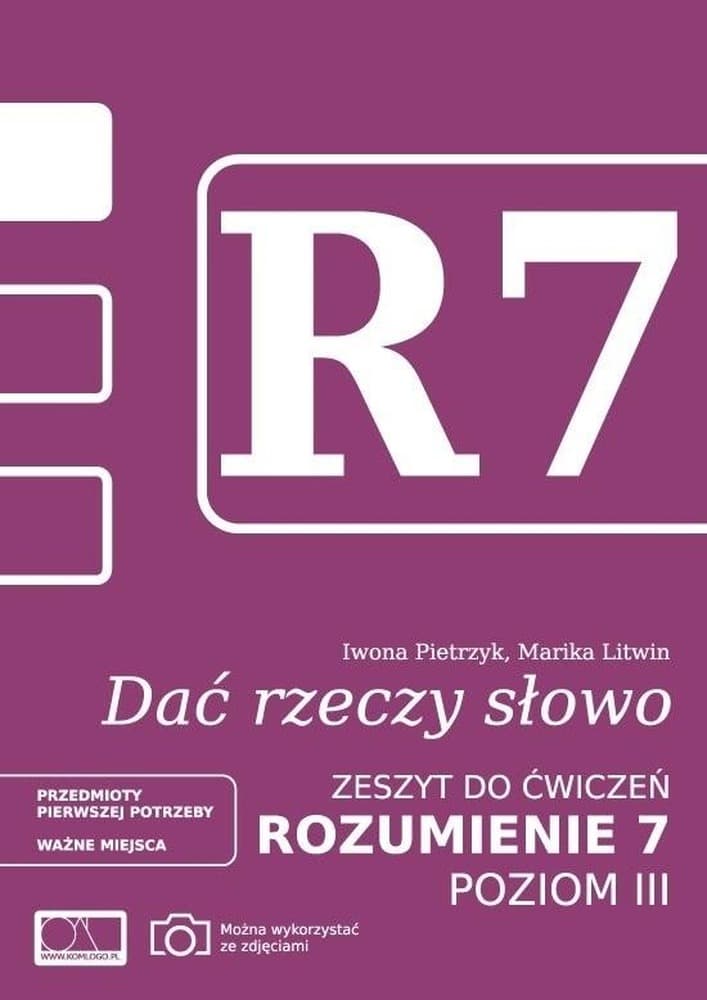 Ćwiczenia logopedyczne KOMLOGO Rozumienie Poziom 3