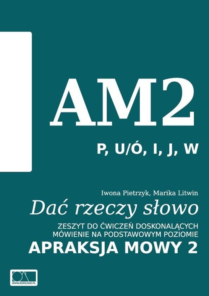 Ćwiczenia logopedyczne KOMLOGO Zestaw 6 zeszytów do ćwiczeń apraksji mowy część 2