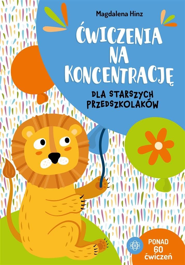 Ćwiczenia Harmonia na koncentrację dla dzieci 5-6 lat - Karty pracy
