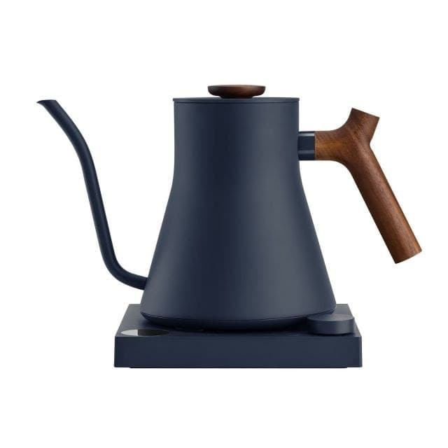 Czajnik elektryczny Fellow Stagg EKG PRO 900 ml stone blue z rączką orzechową