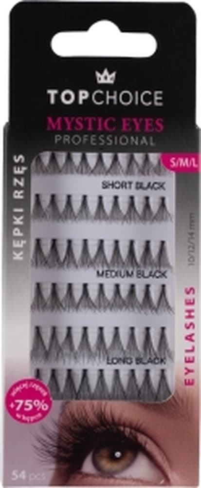 Kępki rzęs Mystic Eyes Mix 75%