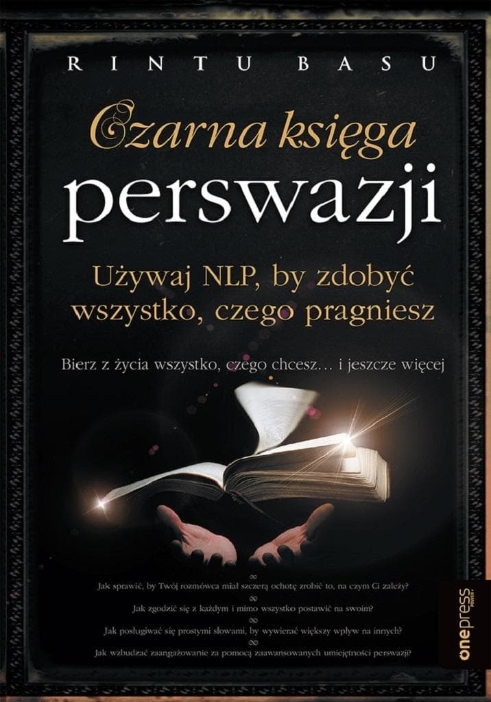 Czarna księga perswazji Rintu Basu 200 stron