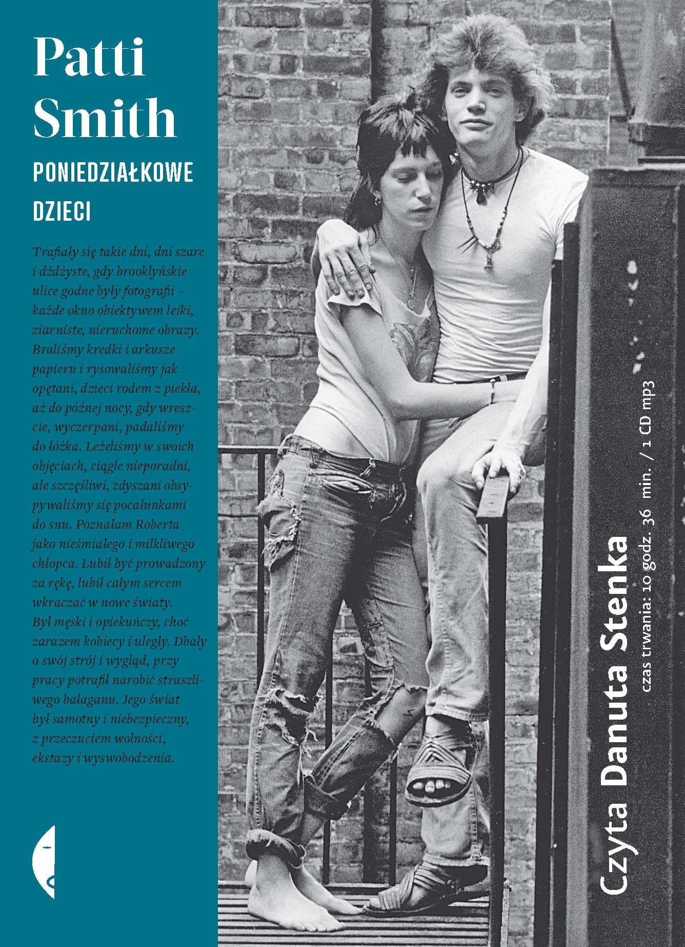 Czarne - Poniedziałkowe dzieci: biografia Patti Smith i Roberta Mapplethorpe - audiobook