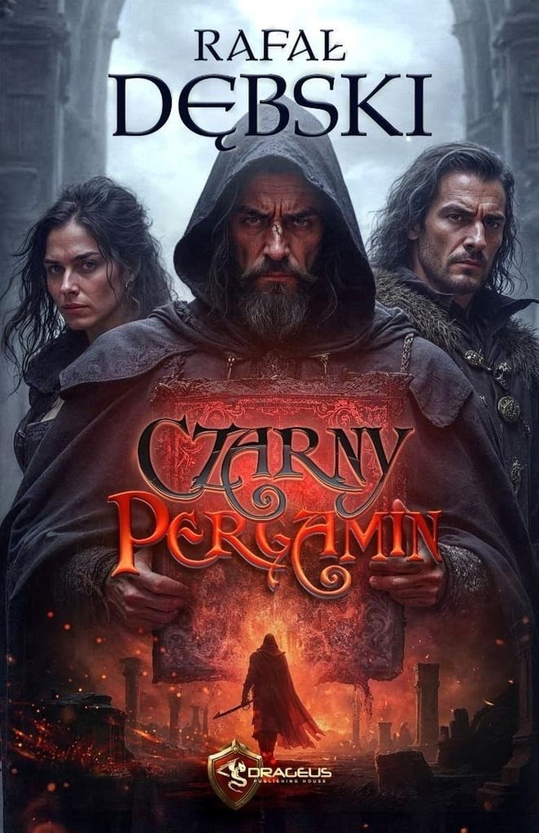Czarny Pergamin Rafał Dębski Powieść Fantasy