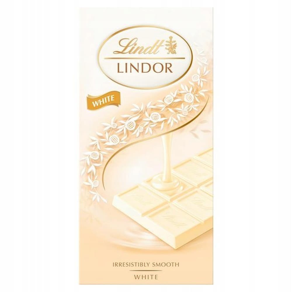 Lindor White Tablet 100g