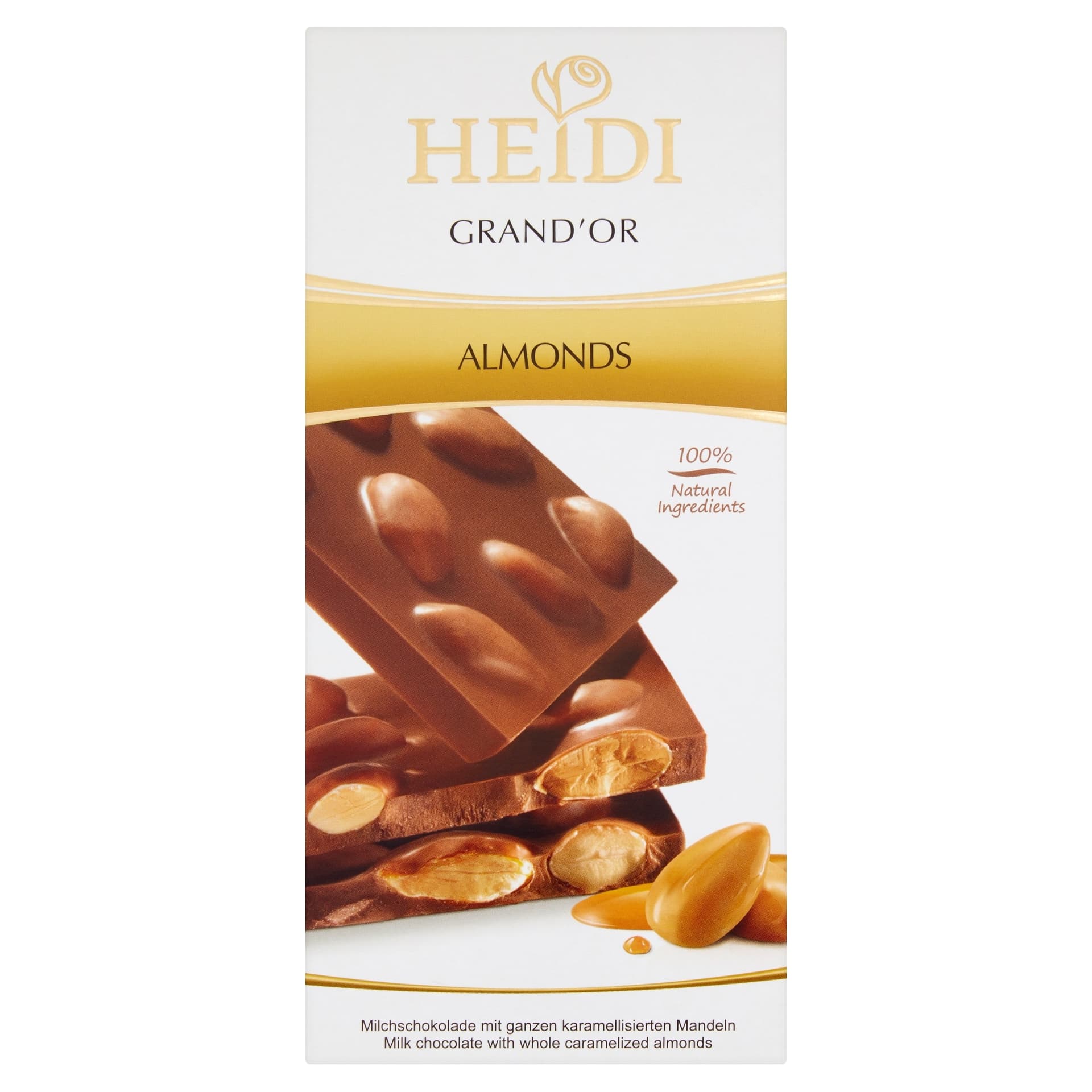 Heidi Grand'Or Milk&Almonds 100g