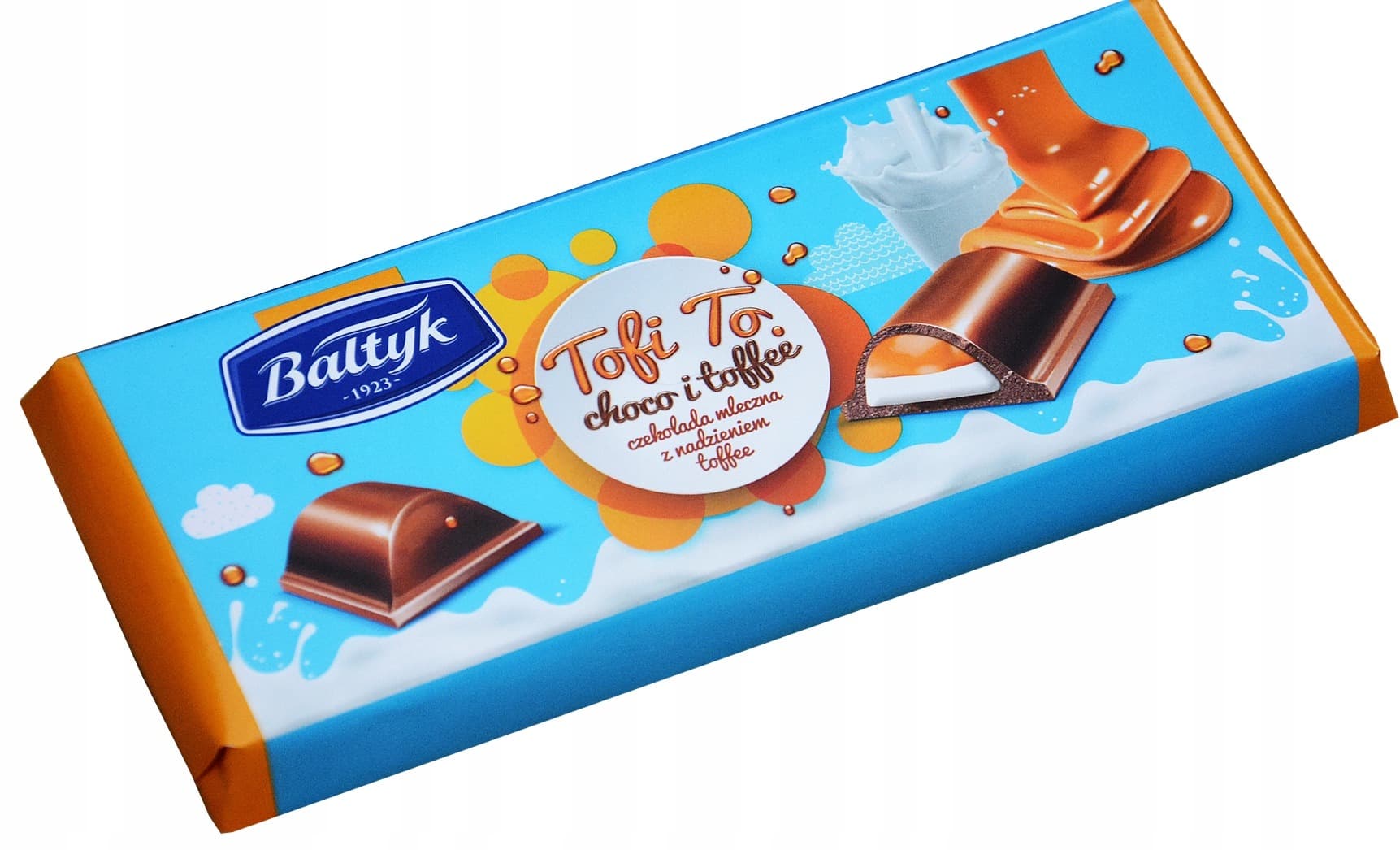 Bałtyk Czekolada mleczna Tofi To 145g